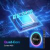 Combo 3 Android TV Box 13.0, Android Box 4GB RAM 64GB ROM, Quad Core Android Smart 8K TV Box with Mini Keyboard Support 2.4G/5.0GHz Dual WiFi 100M Ethernet Bluetooth - 54 USD